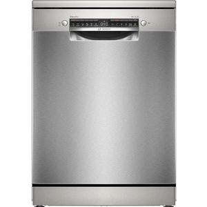 Bosch SMS4EAI28E - Serie 4 - Vrijstaande vaatwasser - 60 cm - Geborsteld staal - Anti-fingerprint - Energielabel A - Home Connect