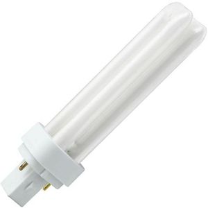 PL-C | G24D-2 Fitting | 18W | 827 Zeer Warm Wit | Opaal | 2-Pin
