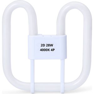 2D | 28W | GR10Q fitting | 840 Koel Wit | 4-Pin