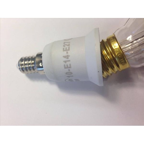 Verloopfitting lamphouder reduceer adapter e14 - e27 6070006 - Klusspullen  kopen? | Laagste prijs online | beslist.nl