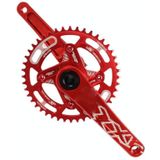 Snail Positive And Negative Tooth Discs Mountain Bike Single Disc Large Tooth Disc 104mm Bcd  Specification:50T(Red)