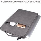 ND08 Sheepskin Notebook Iner Bag  Size:13.3 inch(Elegant Gray)