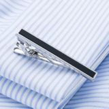 Formal Clothes Simple Tie Clip Business Professional Collar Clip for Men(Silvery)