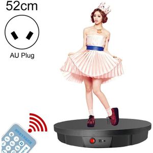 52cm afstandsbediening elektrische roterende draaitafel displaystandaard video-opnames rekwisbare  plug-in vermogen  stekker: AU-plug