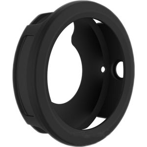 For Garmin Vivoactive 3 Smart Watch Silicone Protective Case(Black)