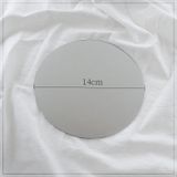 5 PCS Acrylic Geometric Mirror Reflector Photo Props Shooting Background  Colour: Round Diameter 14cm