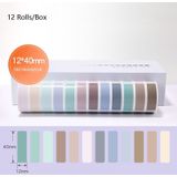 NIIMBOT Hand Account Sticker Fresh Morandi Color Label Paper Gift Box For NIIMBOT D11(Autumn)