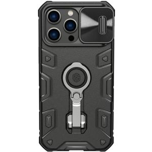 Voor iPhone 14 Pro Max NILLKIN CamShield Armor Pro magnetische telefoonhoes