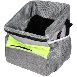 G74 Fietsmand PET PAKKET GANGENDE PET BAG (GRIJS)