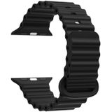 Siliconen horlogeband voor Apple Watch Ultra 49 mm / serie 8 & 7 45 mm / SE 2 & 6 & SE & 5 & 4 44 mm