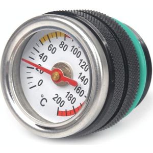 Voor Kawasaki Vulcan 650 gemodificeerde motorfiets motorolie meter thermometer