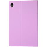 For Lenovo Tab P11 (TB-J606F) Voltage Craft Texture TPU Horizontal Flip Protective Case with Holder(Purple)