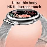 CF80 1.08 inch IPS Color Touch Screen Smart Watch  IP67 Waterproof  Support GPS / Heart Rate Monitor / Sleep Monitor / Blood Pressure Monitoring(Silver)