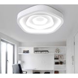 Rose Shape Modern Living Room Bedroom Minimalist LED Ceiling Lamp  Diameter: 530mm(White Light)