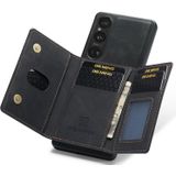 Voor Sony Xperia 1 V DG.MING M2-serie 3-voudige multikaarttas + magnetische telefoonhoes