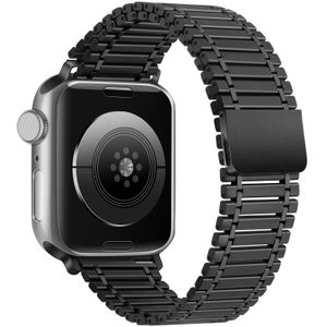 Ketting magnetische roestvrijstalen horlogeband voor Apple Watch Series 8 & 7 41 mm / SE 2 & 6 & SE & 5 & 4 40 mm / 3 & 2 & 1 38 mm