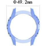 For Garmin Fenix 6 TPU Half Coverage Smart Watch Protevtice Case (Blue)