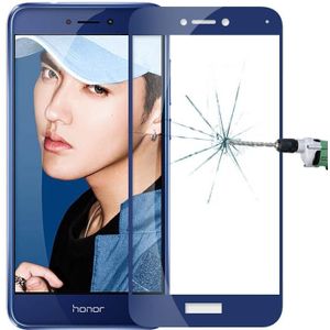 MOFI Huawei Honor 8 jeugd Editon 0.3mm 9H hardheid 2.5D Explosieveilig volledig scherm getemperd glas scherm Film(Blue)