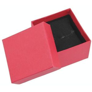 3 PCS Exquisite Silver Jewelry Packaging Gift Box Random Color Delivery (7.5x7.5cm Square Box)