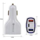 308 3-in-1 sigarettenaansteker-conversiestekker Multifunctionele USB-autosnellader