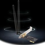 300M Dual Frequency Wifi Receiver Wireless PCI-E Network Card