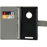 Acaleph Pattern Horizontal Flip Magnetic Buckle Leather Case with Card Slots & Wallet & Holder for Nokia Lumia 830