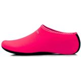 Yoogan 2 paren Unisex outdoor anti slip strand sokken voor zwemmen duiken Snorkelen  schoenmaat: XXL (42-44) (Rose rood)
