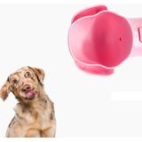 Outdoor Portable Pet Water Dispenser Cat and Dog Portable Drinking Fountain  Style:Small Bear(Blue)