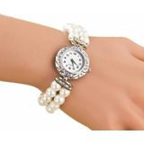 DENTON SIDPEGA Women Pearl Quartz Bracelet Watch(WHITE)