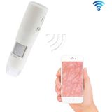 200X Handheld Wireless WIFI Digital Adjustable Microscope for IOS / Android Smart Phones(White)