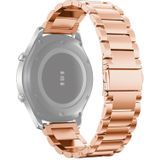 Stainless Steel Wrist Watch Band for Samsung Gear S3 22mm (Rose Gold)