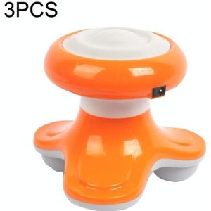 3PCS XF-69 Water Wave Mini Elektrische USB Vibration Massager (Oranje)