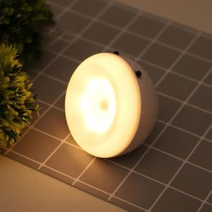 XYD-1001 Intelligent Human Body Induction + Light Sensor LED Night Light Desk Lamp Corridor Wall Lamp(White+Yellow Light)