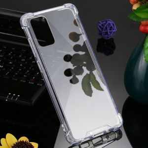 For Galaxy S20+ GOOSPERY SUPER Protect Four Corners Shockproof Soft TPU Case(Transparent)