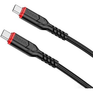 hoco X59 Victory 60W USB-C / Type-C naar USB-C / Type-C oplaadgegevenstabel  lengte: 2m