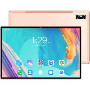 G18 4G LTE-tablet-pc  10 1 inch  4GB+32GB  Android 8.1 MTK6750 Octa Core  Ondersteuning Dual SIM  WiFi  Bluetooth  GPS (Goud)