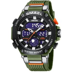 SMAEL 8069 buiten multifunctioneel waterdicht sportlegering lichtgevend horloge