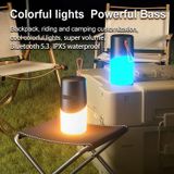 Draadloze Bluetooth-luidsprekers met RGB-licht Waterdichte stereo-sfeerverlichting