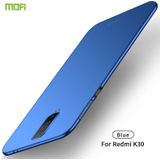 For Xiaomi RedMi K30 MOFI Frosted PC Ultra-thin Hard Case(Blue)
