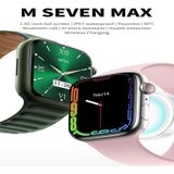 M zeven max. 1.92 inch siliconen horlogeband kleur scherm Smart horloge