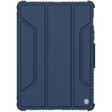 For Samsung Galaxy Tab S8 NILLKIN Bumper Pro Camshield Tablet Leather Case(Blue)