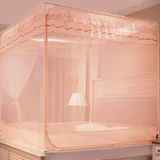 Household Free Installation Thickened Encryption Dustproof Mosquito Net  Size:200x220 cm  Style:Full Bottom(Jade)
