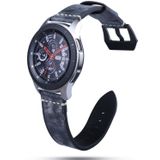 22mm Leather strap For Huawei Watch GT2e / GT2 46mm(Black)