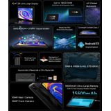 [HK Magazijn] HOTWAV Tab R6 Ultra Robuuste tablet  8GB + 256GB  10 4 inch Android 13 MediaTek Helio P60 Octa Core 4G Netwerk  wereldwijde versie met Google Play (zwart grijs)