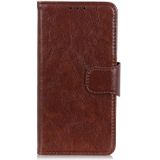 For OnePlus Nord 2 5G Nappa Texture Horizontal Flip Leather Case with Holder & Card Slots & Wallet(Brown)