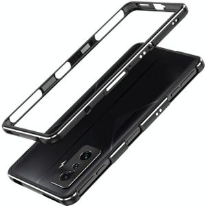 Voor Xiaomi Redmi K50 Gaming Aurora Lens Protector + Metal Frame Phone Case