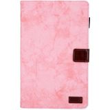 For Galaxy Tab A 8.0 & S Pen (2019) Business Style Horizontal Flip Leather Case  with Holder & Card Slot & Photo Frame & Sleep / Wake-up Function(Pink)