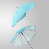 Adjustable Laciness Umbrella For Golf Carts  Baby Strollers/Prams And Wheelchairs To Provide Protection From Rain And The Sun(Azure)