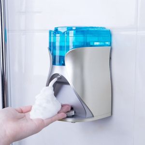 Wall-mounted Bathroom Shampoo Body Wash Hand Induction Foam Soap Dispenser(Champagne Gold)