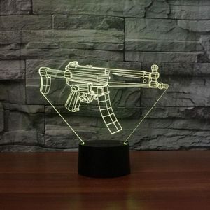 FS-4547 3D Night Light LED Acrylic Visual Light  USB Touch Version